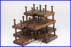 (12) Wooden Decoy Stands Regular Height Made in USA! Don't remove the Weights