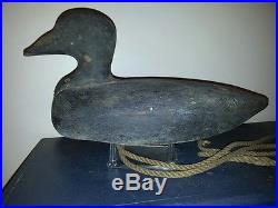 1865 Monhegan Island Maine Duck Decoy