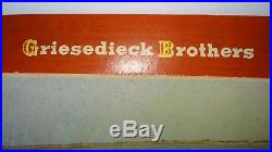1950s Vtg Griesedieck Bros St Louis Mo Duck Decoy Shotgun Hunting Beer Bar Sign