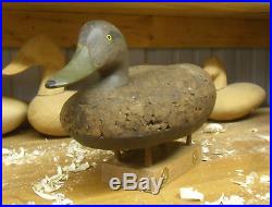 1956 Cork Black Duck by Madison Mitchell of Havre De Grace Maryland Signed