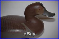 1958 R MADISON MITCHELL wood carved Working Duck DECOY