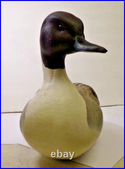 1979 Ducks Unlimited WADING DRAKE PINTAIL Duck Decoy LOON LAKE 20