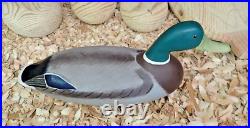 1985 Mallard Drake Decoy By Robert Bob Litzenberg (1910-1997)