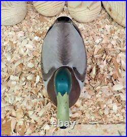 1985 Mallard Drake Decoy By Robert Bob Litzenberg (1910-1997)