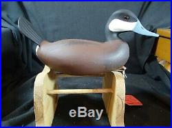 1988 Barnegat Bay style Ruddy Duck pair decoys George Strunk Glendora New Jersey