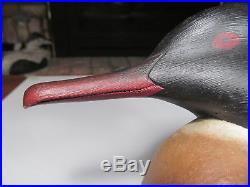 1988 Red-breasted Merganser Decoy Robert Capriola Signed/Branded/Dated