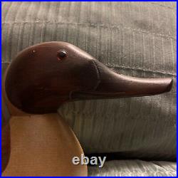 19 Vintage Wooden Duck Decoy