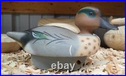 2003 Green Wing Teal Gunning Decoy by Michael & Susan Veasey