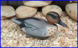 2003 Green Wing Teal Gunning Decoy by Michael & Susan Veasey