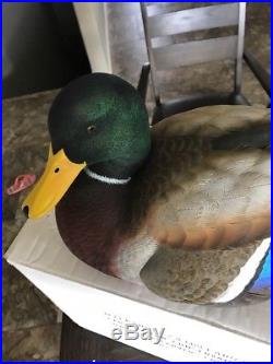 2017 Ducks Unlimited Jett Brunet #4 Mallard Decoy of the Year 80th Anniversary