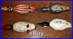 4 Different Dfd Fish Decoys Waterfowl Swimming Ducks Duluth Fish Decoys