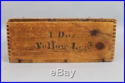 5 Antique Wm. Read & Sons Patented Folding Tin Shore Bird Decoys Original Box NR