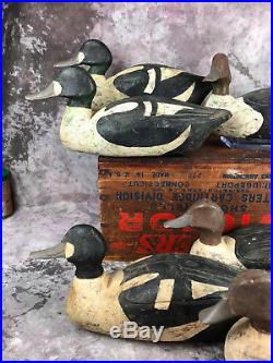 6 Rigmate Goldeneye Duck Decoy from Smith Falls Region of Ontario, Exc. Detail