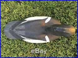 AL AUCOIN, Bourg, LA Ringneck Duck Decoy all original Rare Louisiana Bird 1976
