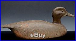 AMAZING OLD BILLY ELLIS WHITBY ONTARIO CANADIAN CARVED WOOD WORKING DUCK DECOY