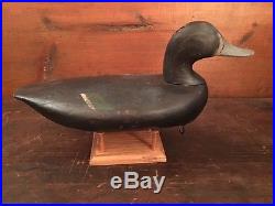 A Very Rare Upper Bay Green Wing Teal Decoy C. 1900