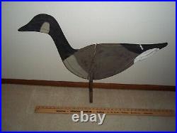 Antique BURKHARD'S folding goose silhouette decoy 100+ years old-good condition