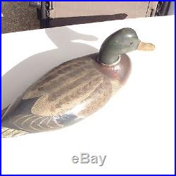 Antique Illinois River Duck Decoys by Charles Perdew