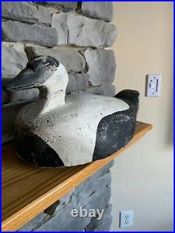 Antique Maine Orrs Island Eider duck decoy