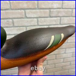 Antique Mason Painted Eye Shovler Duck Decoy Professionally Restored Repainted