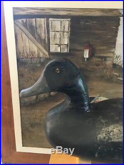 Antique Massachusetts Duck Decoy Plus Antique Maine Decoy 1900