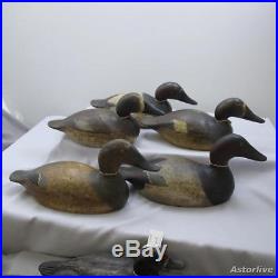 Antique Old Duck Hunting Decoy Collection Wooden Carved Decoys 15 Pc Lot #L1