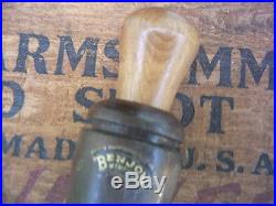 Antique Vintage BENJON MEMPHIS Duck Decoy Call