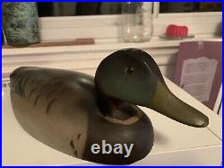Antique Vintage Collectible Male Mallard Duck Decoy Collectible