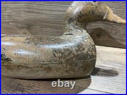 Antique Vintage Wood Duck Decoy BERT GRAVES Decoy Company Mallard Hen