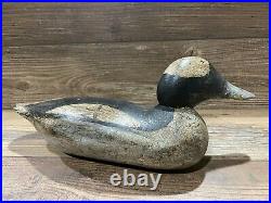 Antique Vintage Wood Duck Decoy MASON Bufflehead Drake
