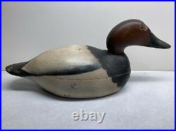Antique Vintage Wood Duck Decoy MASON Canvasback Drake