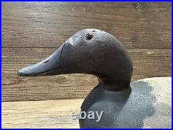 Antique Vintage Wood Duck Decoy MASON Canvasback Drake - Premier
