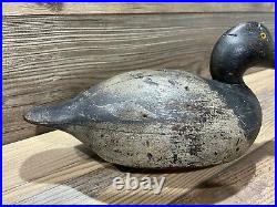 Antique Vintage Wood Duck Decoy MASON Scaup Blue bill Drake Premier