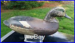 Antique Widgeon Duck Decoy John Blair Delaware River Philadelphia Pa Circa 1880