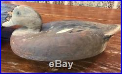 Antique Wildfowler Decoy Company Widgeon Duck Early Example of Wildfowler