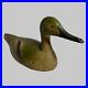 Antique Wood Decoy Floating Duck 4 X 14 L