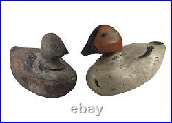 Antique Wood Painted Hunting Duck Decoys