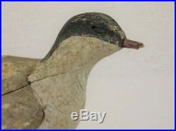 Antique Wood Shorebird Decoy Grayson Chesser Virginia Estate Goose Duck