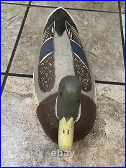 Antique Wood duck decoy By R. W. Schaap