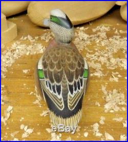 Armand Carney (D-2008) Absecon N. J. Wigeon Drake Decoy