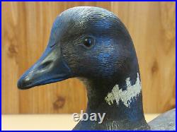 Atlantic Brant Goose Decoy Original Paint Carved By Danny Lee Heuer Rare LOOK