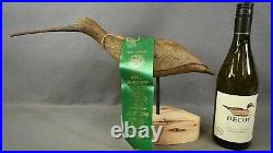Award Winning Antiqued Yellowlegs Shorebird Decoy by Ray Whetzel Oxon Hill, MD