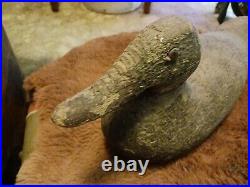 Awesome Antique Louisiana Hunting Wooden Duck Decoy Mamou La. Very Cool