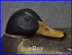BEN SCHMIDT mallard drake sleeper duck decoy decoys minor wear mantle decoy