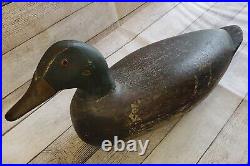 BERT GRAVES Duck Decoy Antique Vintage Wood Decoy Company Mallard Keel Weight