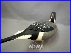 Beautiful Pintail Duck Hollow Decoy by Frederick Rick Brown Pt. Pleasant NJ