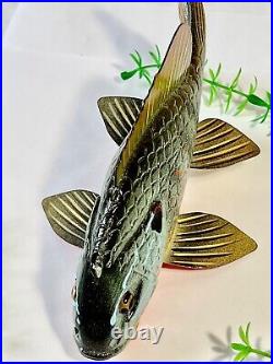 Beautiful Rick Whittier hand made fish decoy