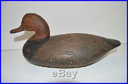 Ben Dye Cecil County Maryland Redhead Duck Decoy Ca. 1870's