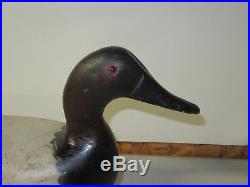 Bert Graves Peoria Original Paint Illinois River Canvasback drake Duck Decoy
