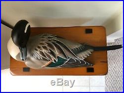 Big Sky Carvers Master's Edition Preening Pintail Duck Decoy by Artist Ken White